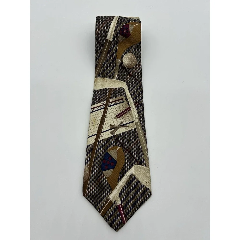 Woodward Golf Neck Tie‎  60in x 4in